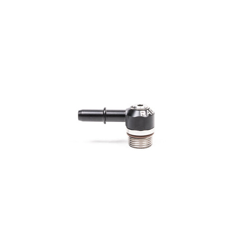 Radium V2 AN ORB to SAE Male EFI Quick Connect Low Profile Swivel Banjo Fitting