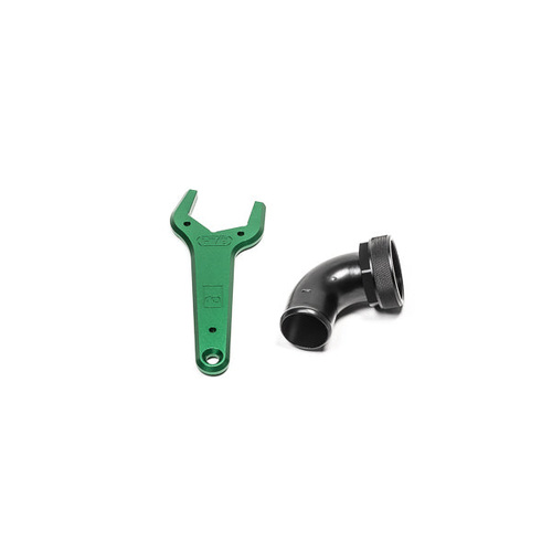 Radium Hose End, 24An, 75Deg, With Wrench