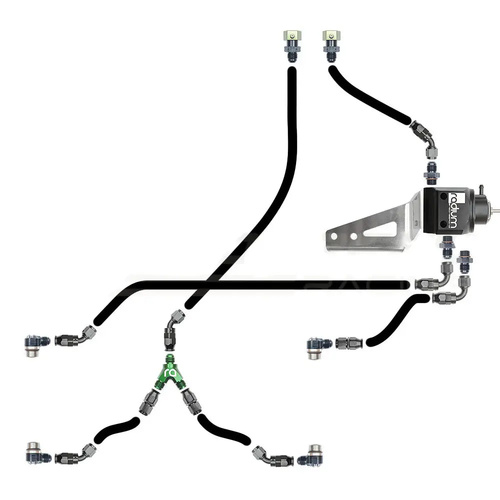 Radium Fuel Rail Kits suit Subaru EJ20/25