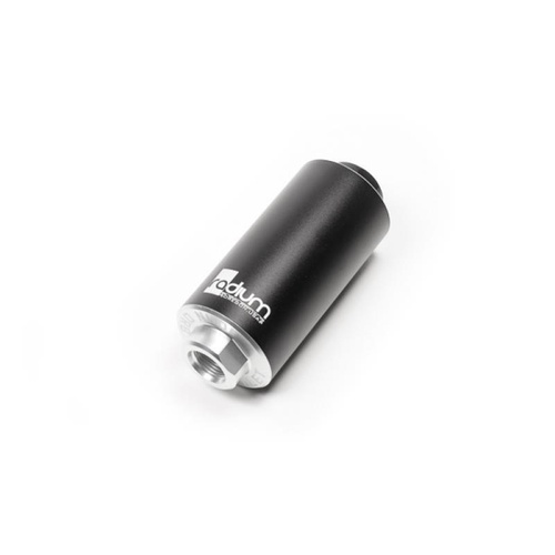 Radium Fuel Filter, Check Valve, Stainless, 10 Micron