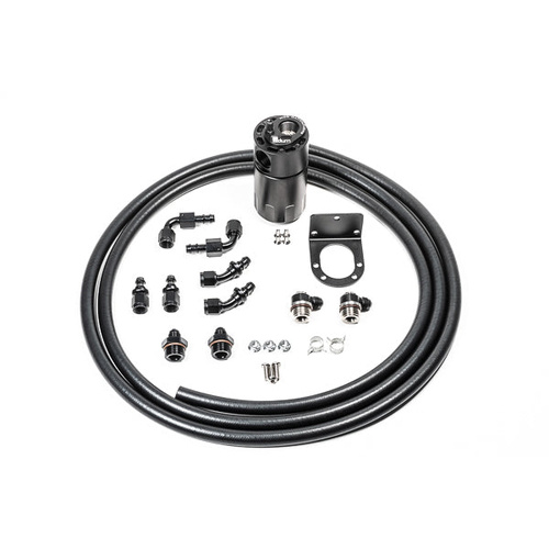 Radium Single Catch Can, 6An Kit, Fluid Lock