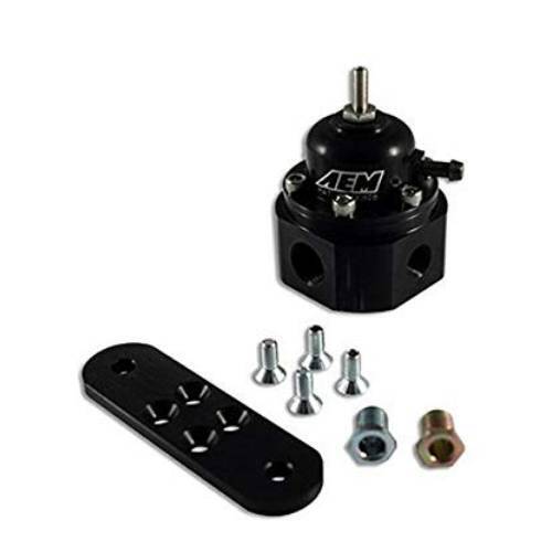 AEM Universal Adjustable Fuel Pressure Regulator AEM ELECTRONIC 25-302BK
