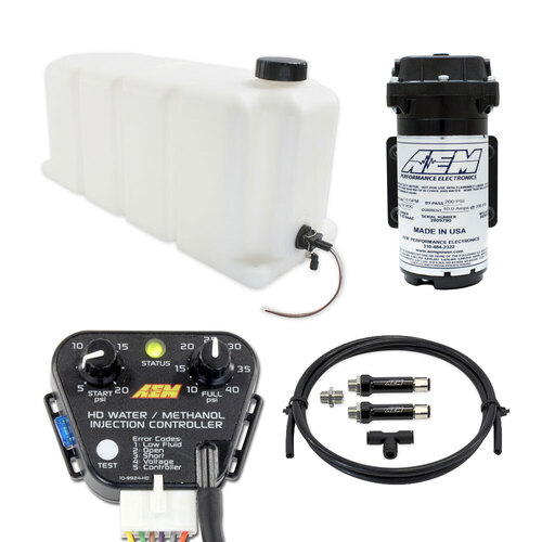 AEM V3 Diesel Water/Methanol Injection Kit w/40psi Controller, 5 Gallon Tank, AEM ELECTRONIC 30-3301