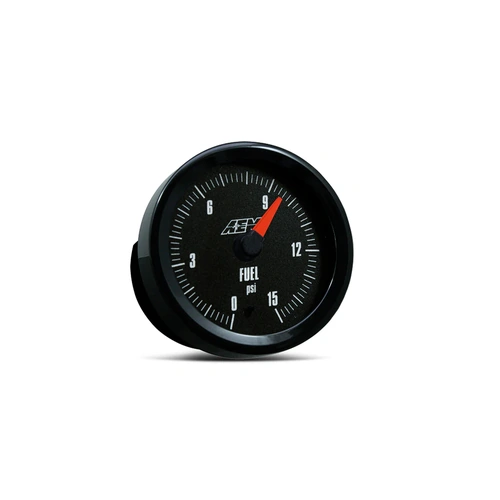 AEM 52mm Analog Fuel Pressure Gauge 0-15psi AEM ELECTRONIC 30-5144