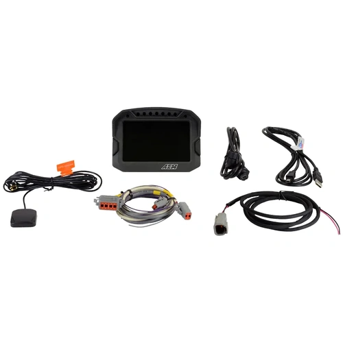 AEM CD-5L Carbon Digital Display with Internal Logging and Internal GPS