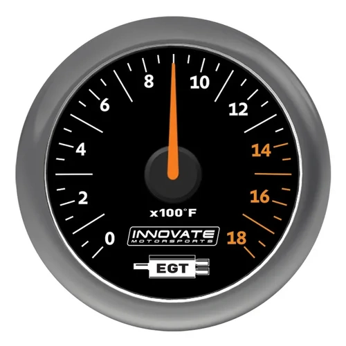 Innovate Motorsports MTX-A Exhaust Gas Temperature (EGT) Gauge Kit, 52mm