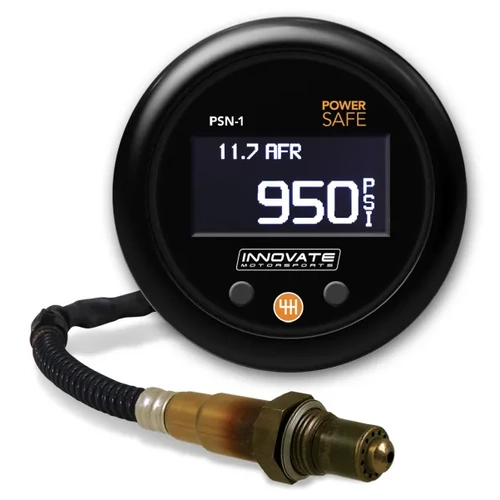 Innovate Motorsports PSN-1 PowerSafe Nitrous Bottle Pressure + Wideband Air/Fuel Gauge Kit