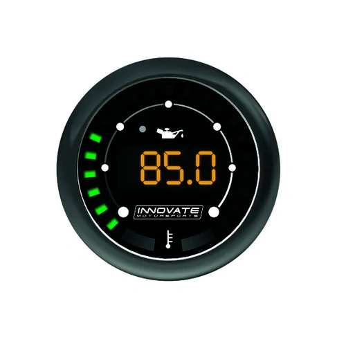 Innovate Motorsports MTX-D Dual Function Oil Pressure 0-145 PSI, 10 BAR + Temp Gauge Kit