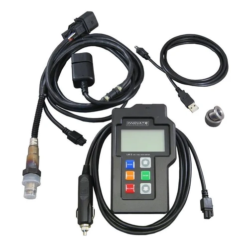 Innovate Motorsports LM-2 Dual O2 Ultimate Shop Kit - 2x 18 ft. Sensor Cable/Exhaust + Inductive Clamps/4x Bung/Plug