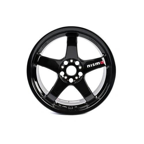 Nismo LMGT4 18 x 10.5 +15 5×114.3 Gloss Black Set 4PCS
