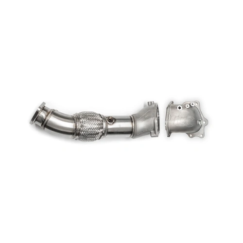 Mitsubishi Evo 10 4B11T 3.5" Cast Dump / Front Pipe - 2-Bolt