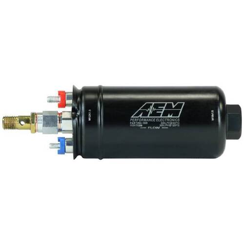 AEM 400LPH Metric Inline High Flow Fuel Pump AEM ELECTRONIC 50-1009