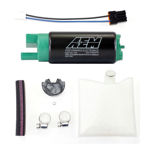 AEM 340LPH E85 Safe Fuel Pump Kit for Subaru Forester SF/SG 98-08 AEM ELECTRONIC 50-1200-400-791-FXT