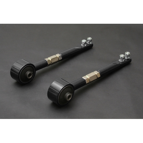 HARDENED RUBBER HEAVY DUTY TENSION/CASTER ROD BLACK NISSAN SILVIA 180SX S13, FAIRLADY Z32 89-00, SKYLINE R32 GST-T, CEFIRO A31 88-93