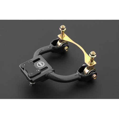 HARDENED RUBBER FRONT CAMBER KIT BLACK UPPER ARM HONDA EG CIVIC 92-95, INTEGRA DC2 94-01, DEL SOL EG1/2