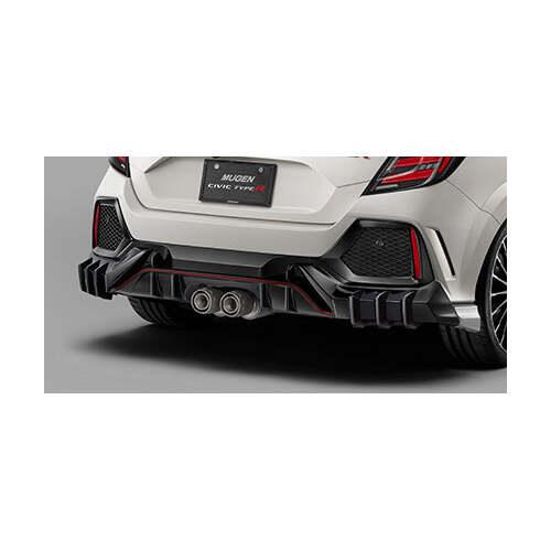 Mugen Rear Under Spoiler (Unpainted)