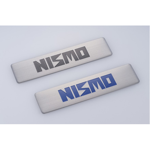 NISMO Old Logo 40th Anniversary Metal Emblem Set