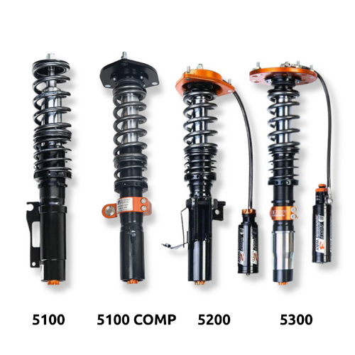 AST Suspension Coilovers- BMW M2 (F87) Engine S55 5100 Street- Inverted NCO (No Top Mounts- Fits All F87 Models)