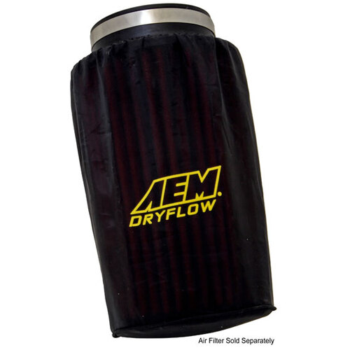 AEM 1-4001 Air Filter Wrap PREFILTER 6" BASE, 5-1/4" TOP, 9" HEIGHT