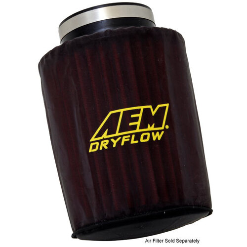 AEM 1-4007 Air Filter Wrap PREFILTER 6" BASE, 5-1/8" TOP, 7-1/8" TALL