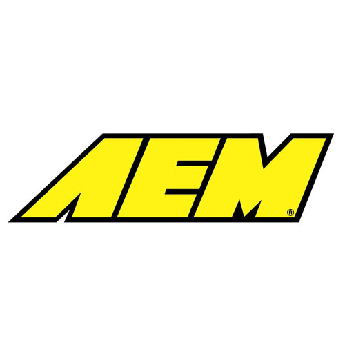 AEM 10-922Y Decal Yellow DECAL, AEM YELLOW 5-1/2" X 1-1/2"