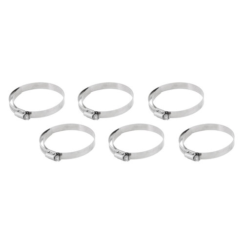 AEM 23-208 Hose Clamp Kit HOSE CLAMP KIT #48, 6 PACK