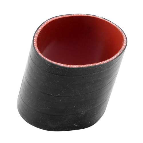 AEM 5-325 Coupler HOSE 3.25" X 3" BLACK SILICONE