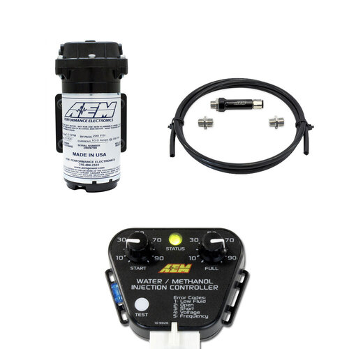 AEM Petrol/Diesel Water/Methanol Injection Kit, Multi-Input Controller, No Tank