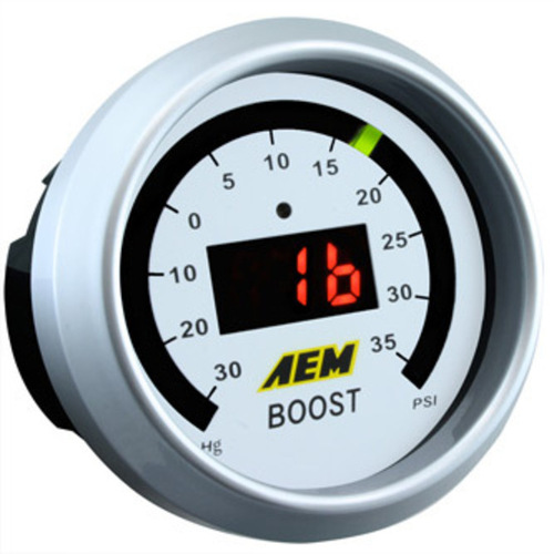AEM Digital Boost Pressure Gauge (-30-35psi)