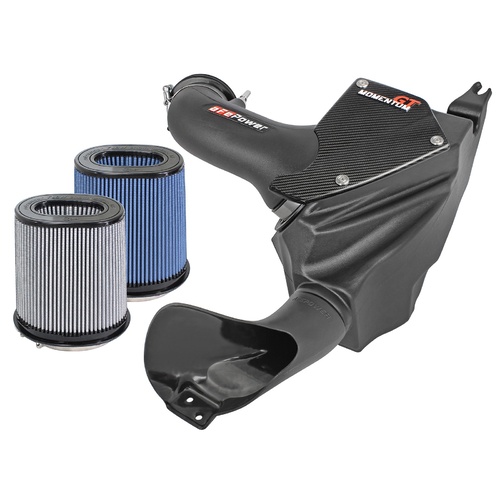 AFE Momentum GT Carbon Fiber Cold Air Intake System w/Dual Filter Media 52-74207-C