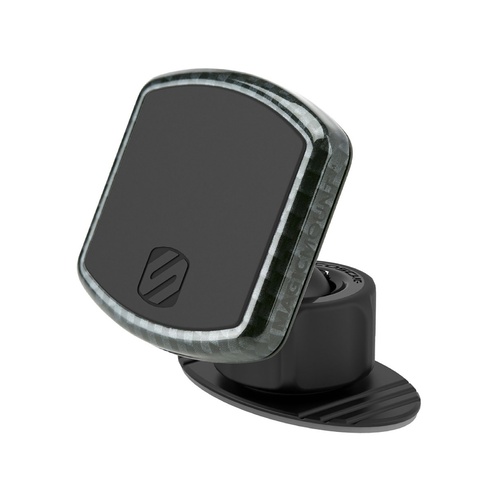 AFE Magnetic Dash Mount with Interchangeable Trims (Carbon Fiber Gloss Finish), by Scosche. 77-90002-C