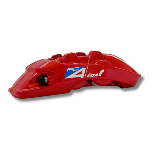 Alcon Front Brake Kit BBK: Subaru WRX/STI 94-21/FXT/LGT/BRZ/GT86/GR86 12-25 Street Performance Caliper CAR69 - Red Rotor 355x28mm Paragon