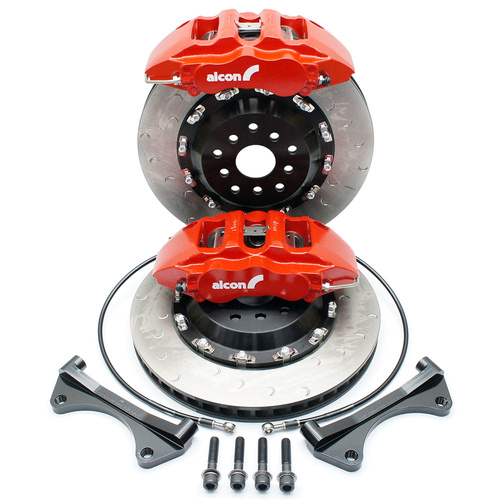 Alcon Rear Bolt On Big Brake Kit - BMW 1-Series Inc M E82 CAR69 Grey (4-Piston) Caliper DBA 355x32mm Rotor 