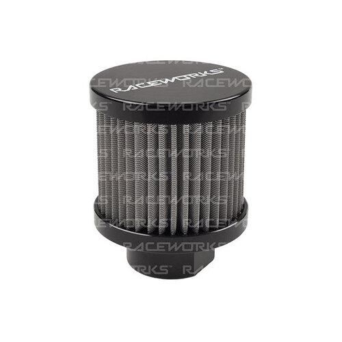 Raceworks Small Breather Black  ALY-087BK