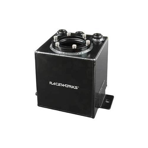 Raceworks 1.5L Surge Tank Kit Black Suit 044  ALY-121BK