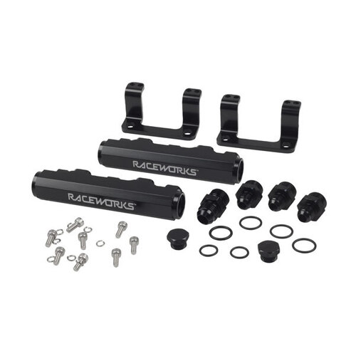 Raceworks Fuel Rails Black for Subaru BRZ/Toyota 86  ALY-122BK