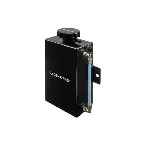 Raceworks 1.8L Coolant Expansion Tank With 1.1Bar Cap Black  ALY-123BK