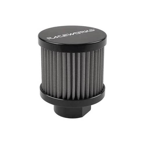 Raceworks Small Breather Black  ALY-161BK