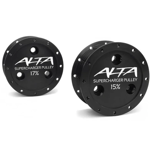 Alta Supercharger Pulley (Mini R53) - 17% Pulley AMP-ENG-205V2 -15% AMP-ENG-200V2
