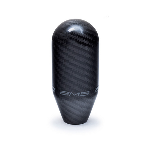 AMS Performance Carbon Fibre Shift Knob for Mitsubishi Evo 4-10 (5/6 Speed)
