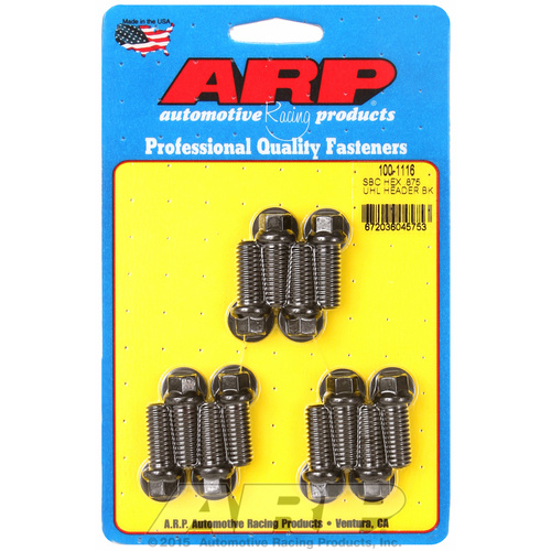 ARP FOR Chevy hex .875 UHL header bolt kit