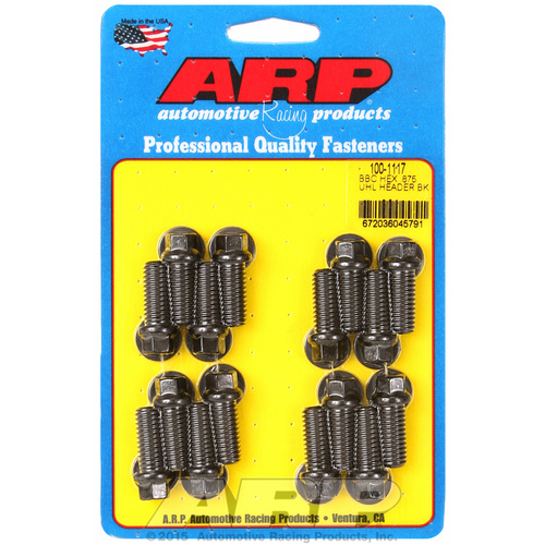 ARP FOR Chevy hex .875 UHL header bolt kit