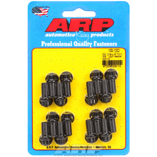 ARP FOR Chevy & Ford 3/8  12pt header bolt kit