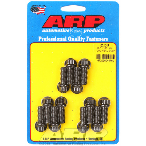 ARP FOR Chevy 12pt .875 UHL header bolt kit