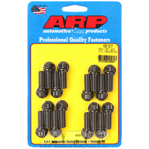 ARP FOR Chevy 12pt .875 UHL header bolt kit