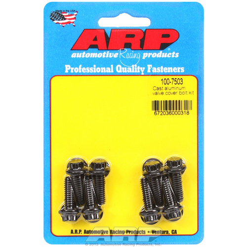 ARP FOR Cast aluminum 12pt valve cover bolt kit