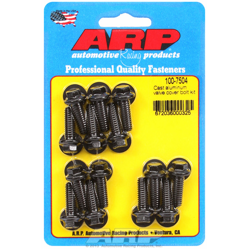 ARP FOR Cast aluminum hex valve cover bolt kit
