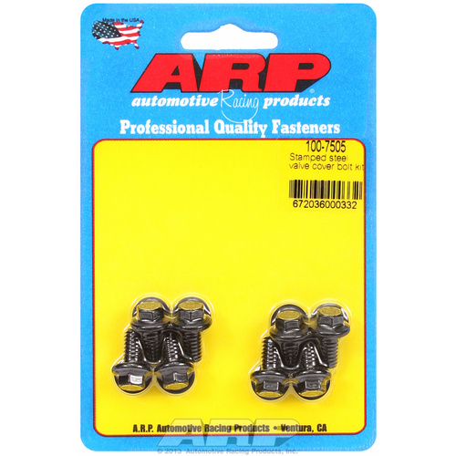 ARP FOR Stamped steel hex valve cover bolt kit