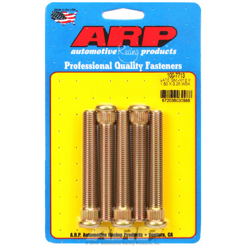 ARP FOR Late model GM/Camaro/Firebird/Corvette M12 X 1.50  wheel stud kit