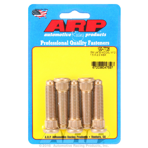 ARP FOR GM late model M12 X 1.5 X 2.0 wheel stud kit